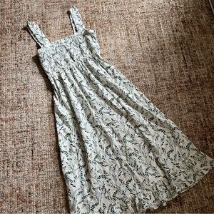 ZARA Floral Print Sleeveless Dress